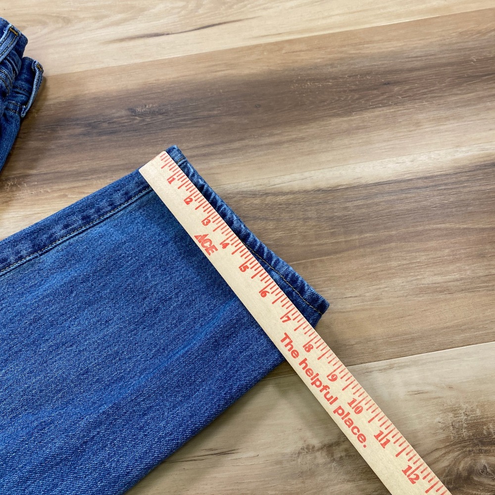 Levi's 501 Jeans 35x32 Mens Original Straight Fit Blue Denim Pants - Picture 4 of 10